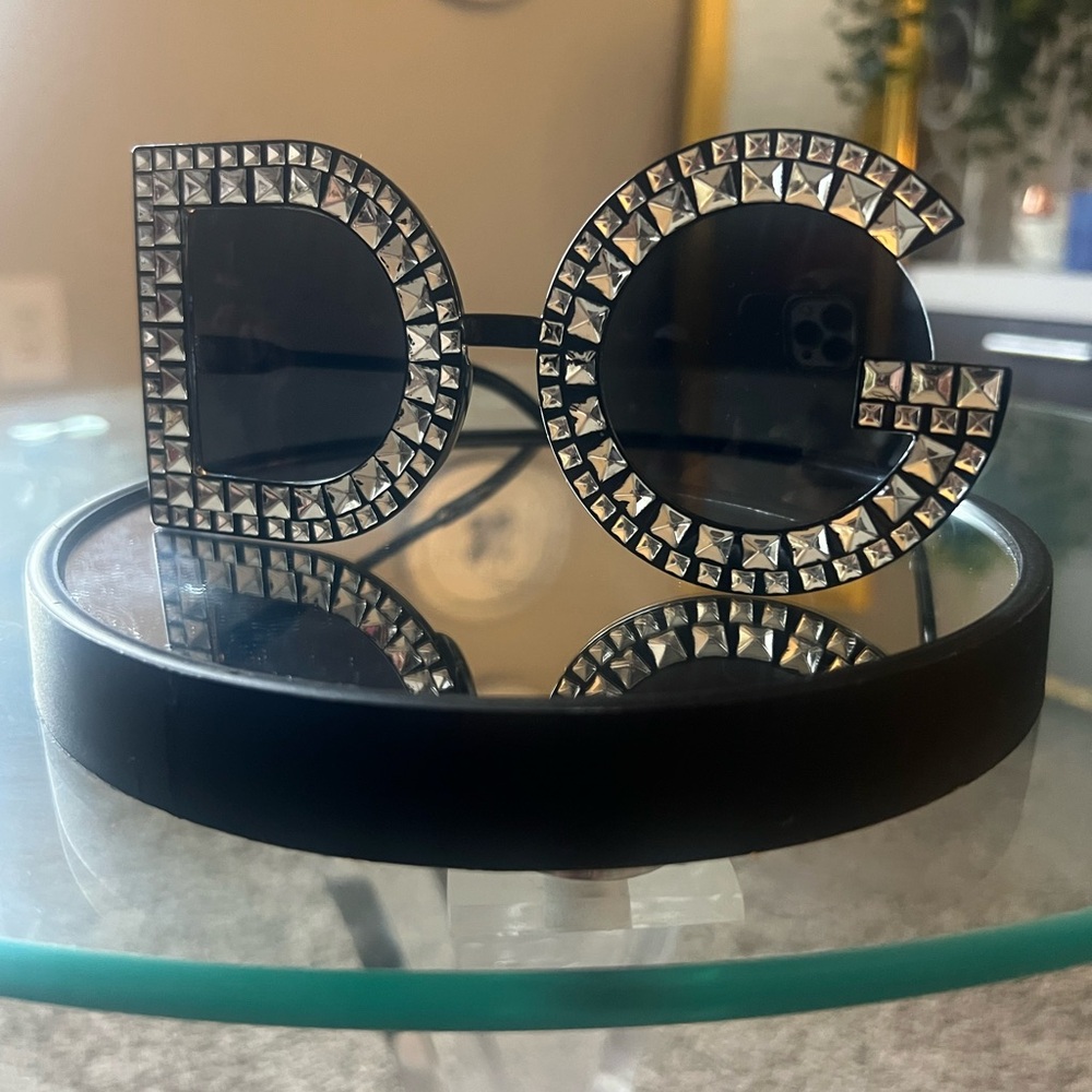 COPY - Glamorous Black and Silver Sunglasses